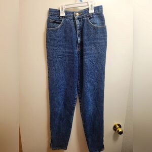 Vintage Bonjour Jeans late 80's/ 90's size 3/4 high-waisted with ankle zippers